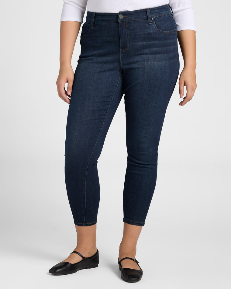 Dynasty Dark $|& Liverpool Abby Skinny Ankle Jeans - SOF Front