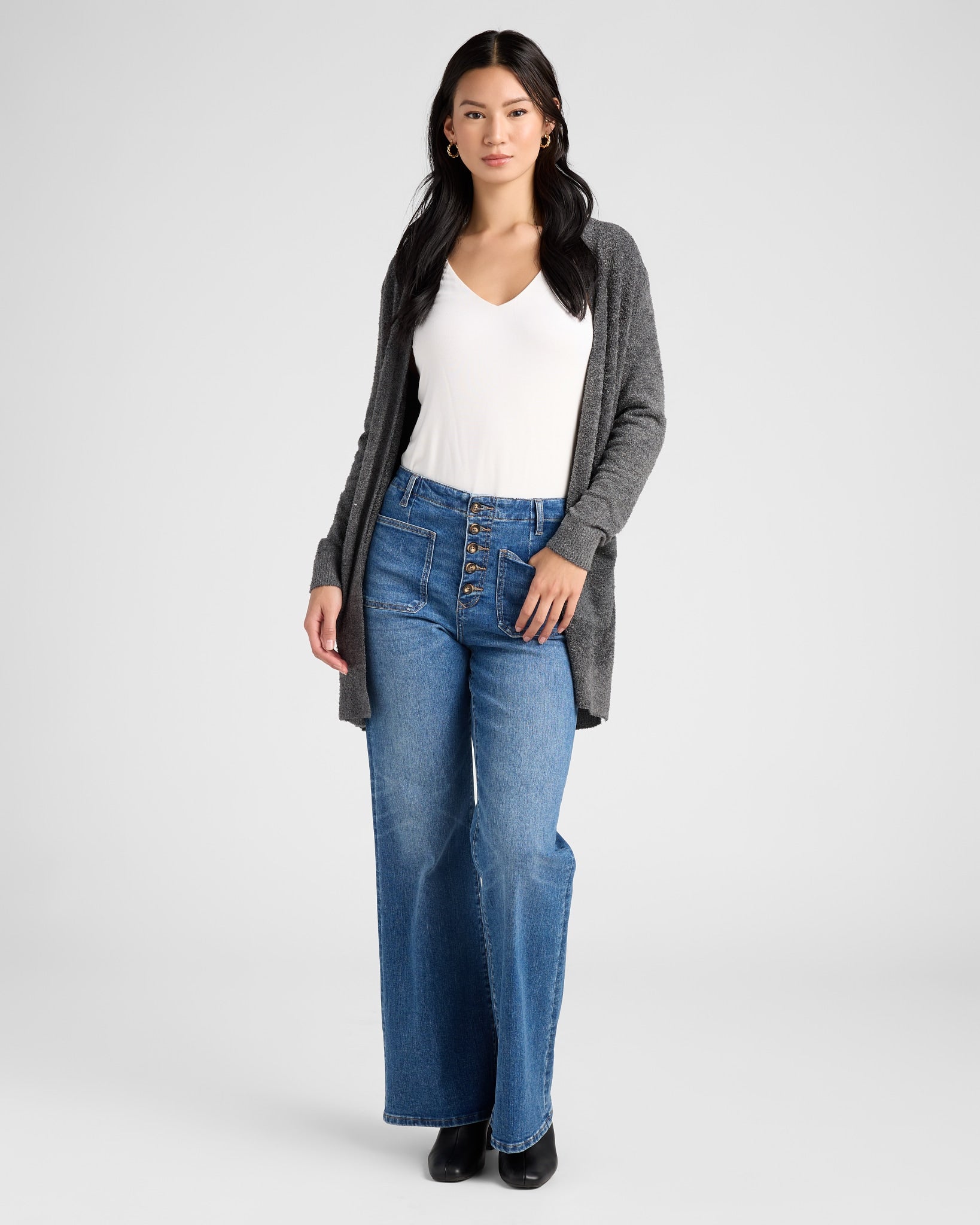 Cozy Cardigan - Silky Plush Feel, Relaxed Fit & Pockets – Wantable