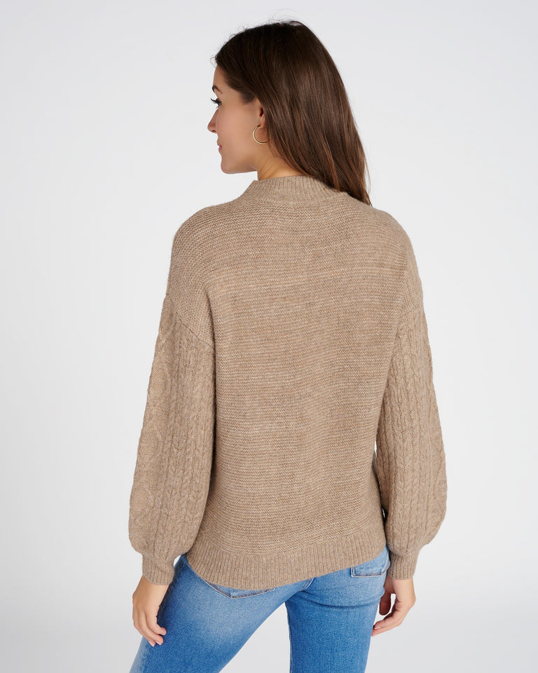 Cable Sleeve Sweater