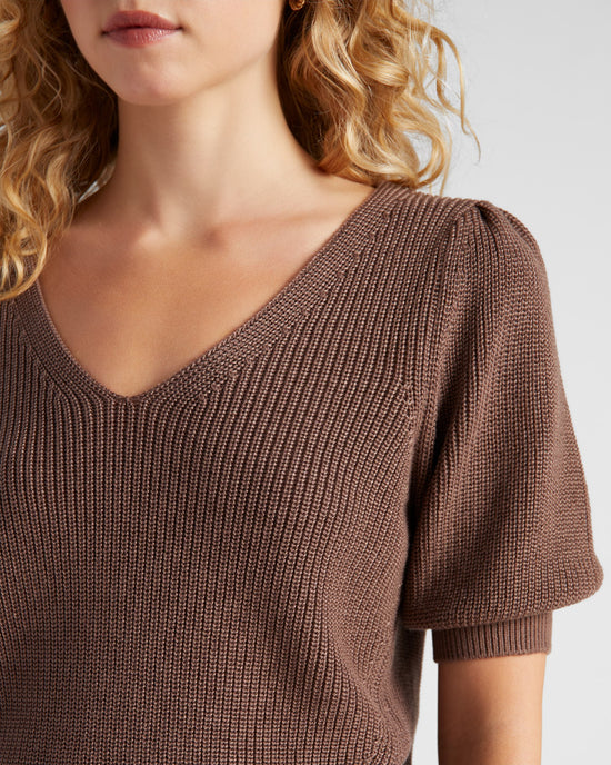 Chestnut $|& Gentle Fawn Phoebe Pullover - SOF Detail