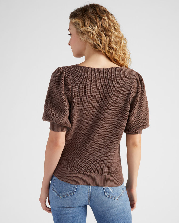 Chestnut $|& Gentle Fawn Phoebe Pullover - SOF Back