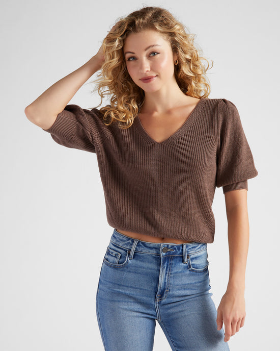 Chestnut $|& Gentle Fawn Phoebe Pullover - SOF Front