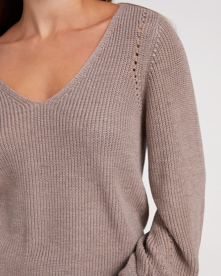 H. Bark $|& Gentle Fawn Hailey Sweater - SOF Detail