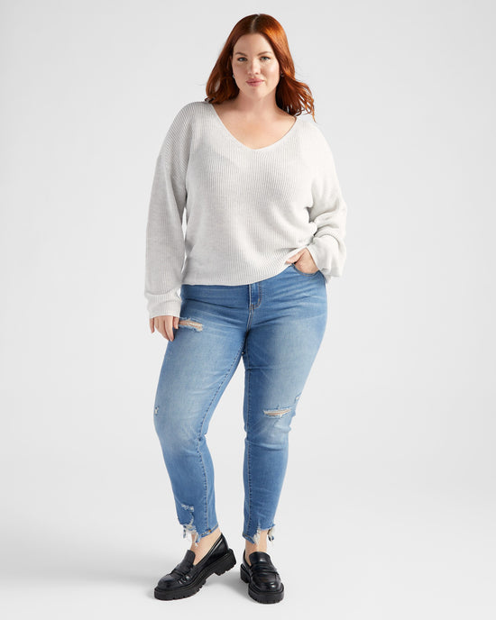 Birch $|& Gentle Fawn Tucker Sweater - SOF Full Front