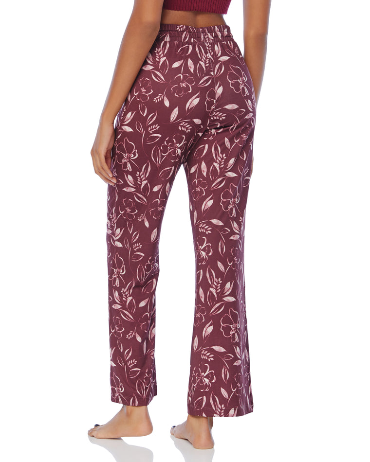 Fig $|& Z Supply Lounge Relaxed Floral Pant - SOF Back