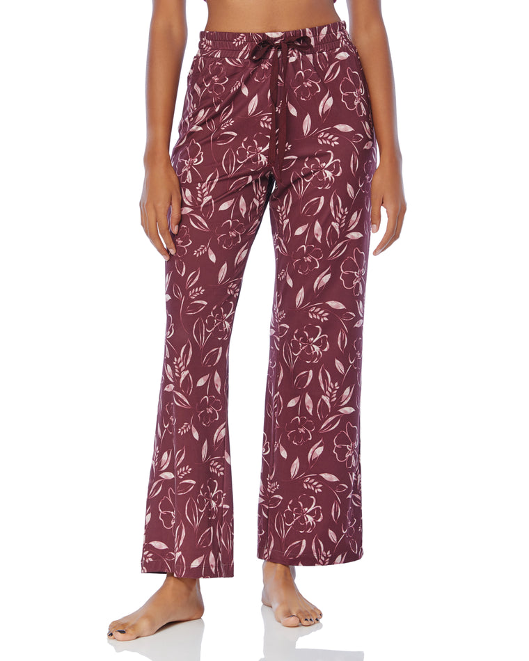 Fig $|& Z Supply Lounge Relaxed Floral Pant - SOF Front