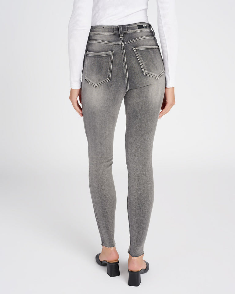 Mia High Rise Button Fly Jeans