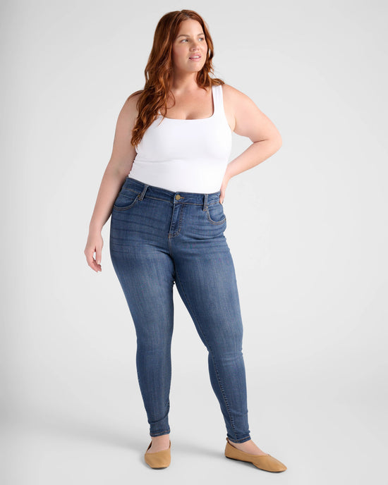 Victory $|& Liverpool Abby Skinny Jeans - SOF Full Front