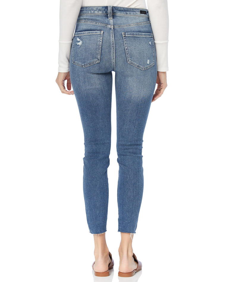 Eckelson Blue $|& Liverpool Abby High Rise Ankle Skinny - SOF Back