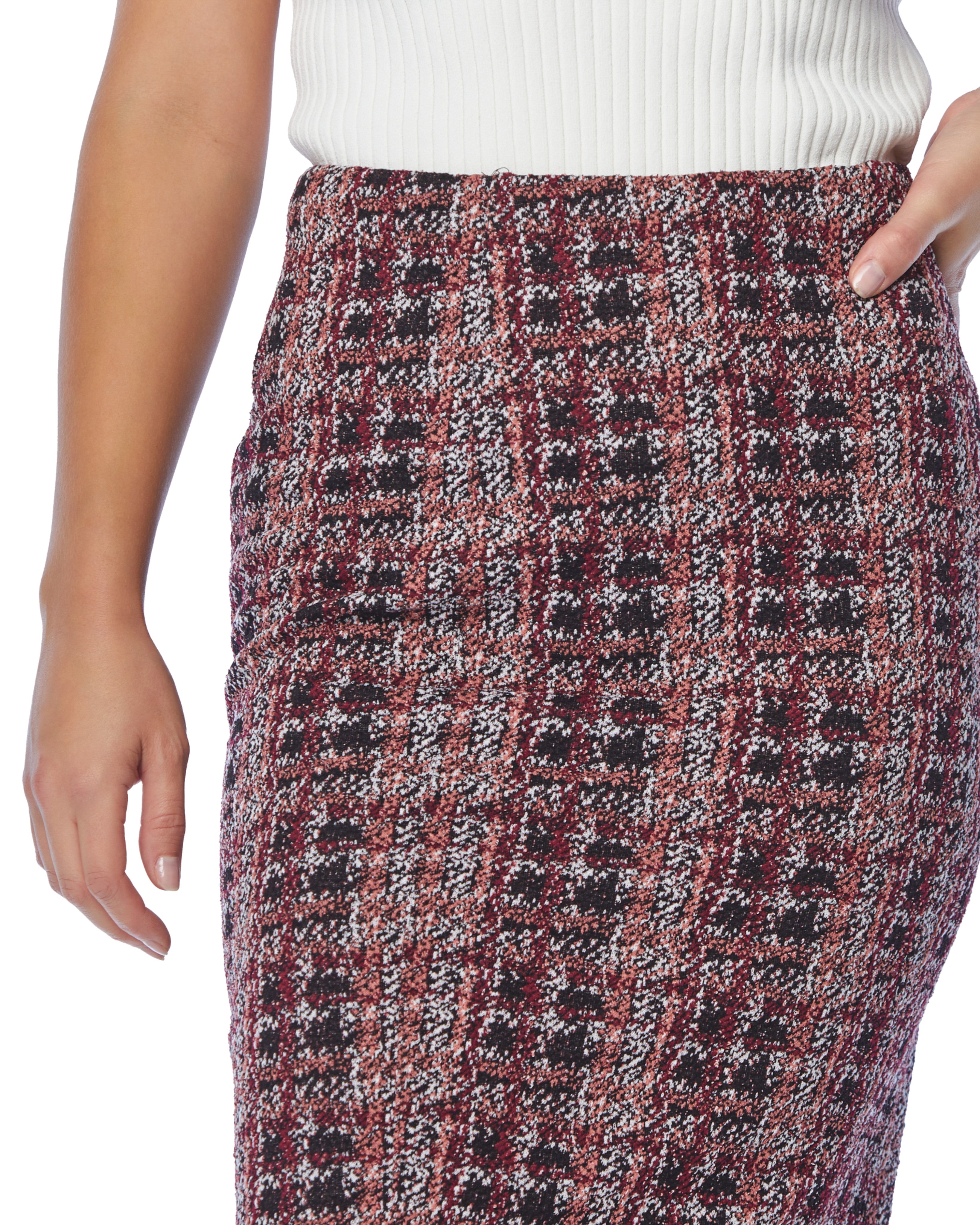 Boucle Pencil Skirt