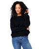 Pullover Ribbed Detail Sweater