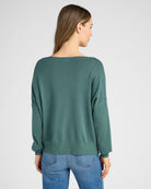 H.Parsley $|& Dreamers Pullover Ribbed Detail Sweater - SOF Back