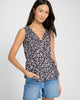 Sleeveless Wrap Top