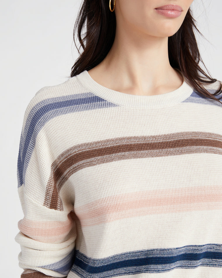Multi-H. Stripe $|& Thread & Supply Lilly Sweater - SOF Detail