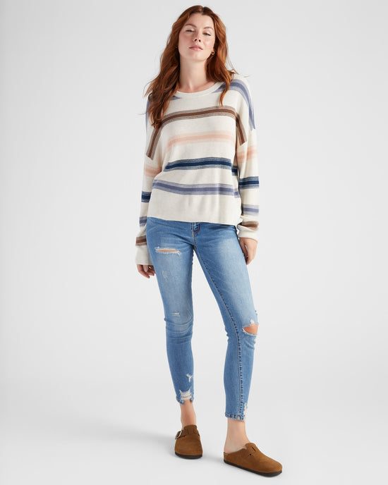 Multi-H. Stripe $|& Thread & Supply Lilly Sweater - SOF Full Front