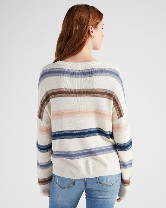 Multi-H. Stripe $|& Thread & Supply Lilly Sweater - SOF Back