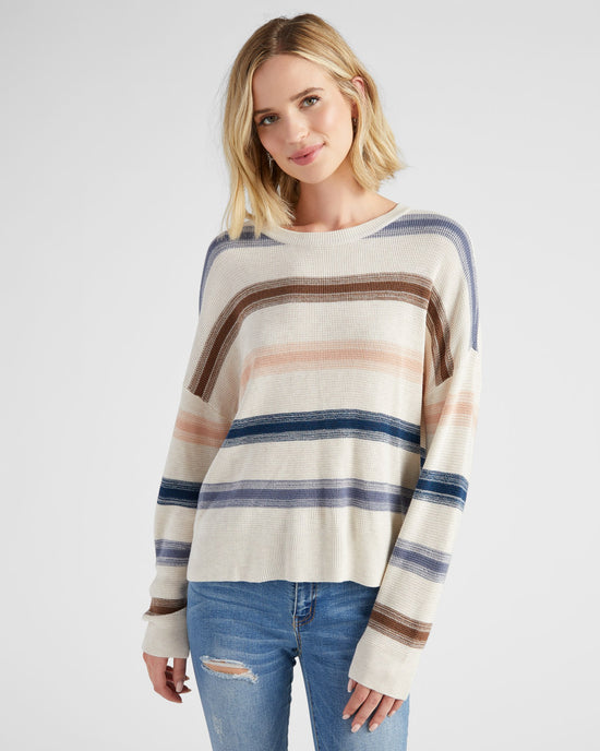 Multi-H. Stripe $|& Thread & Supply Lilly Sweater - SOF Front