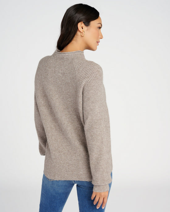 Taupe $|& Thread & Supply Nini Sweater - SOF Back