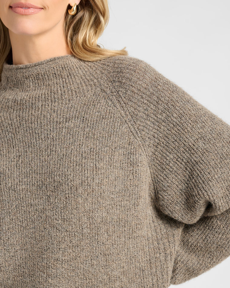 Taupe $|& Thread & Supply Nini Sweater - SOF Detail