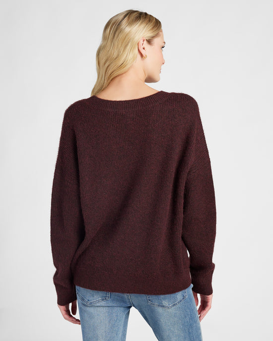 Red Rust $|& Thread & Supply Maria Sweater - SOF Back