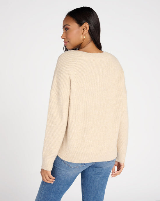 Oatmeal $|& Thread & Supply Maria Sweater - SOF Back