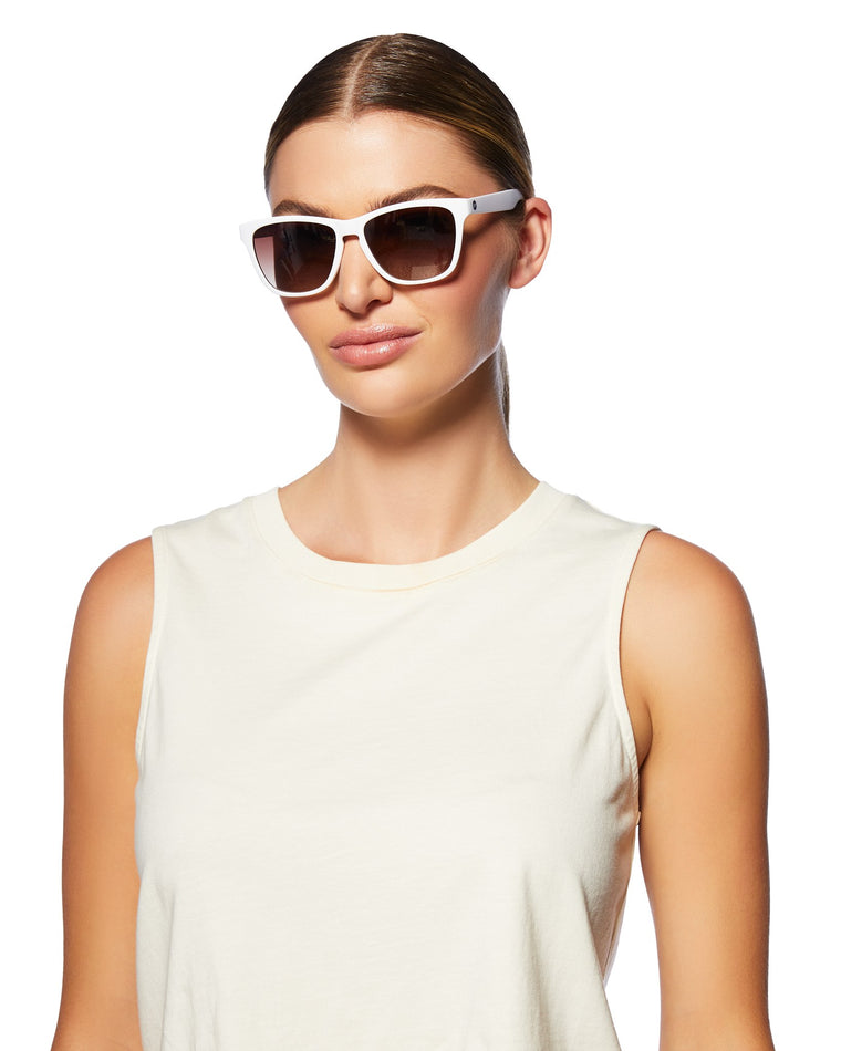 Snow Sepia $|& Sunski Headland Sunglasses - SOF Front