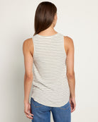 Noir Stripe $|& Thread & Supply Sinclair Stripe Tank - SOF Back
