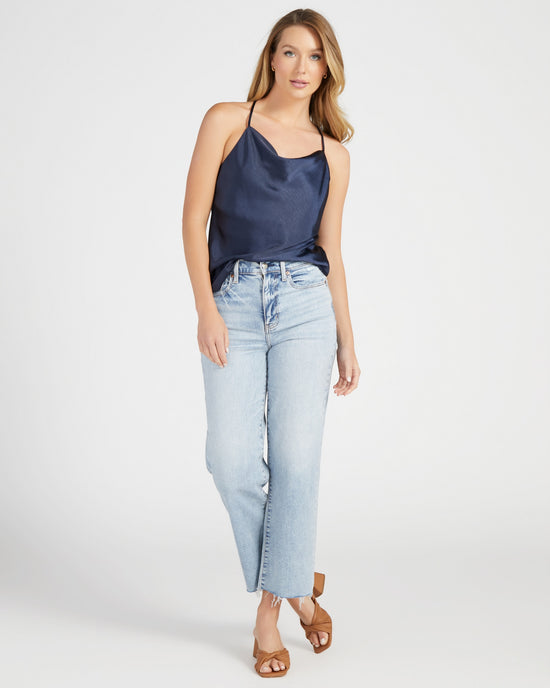 Cowl Neck Racerback Cami