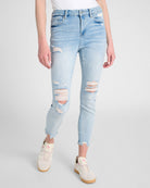 Sagarejo $|& Mica Denim High Rise Skinny Jeans - SOF Front