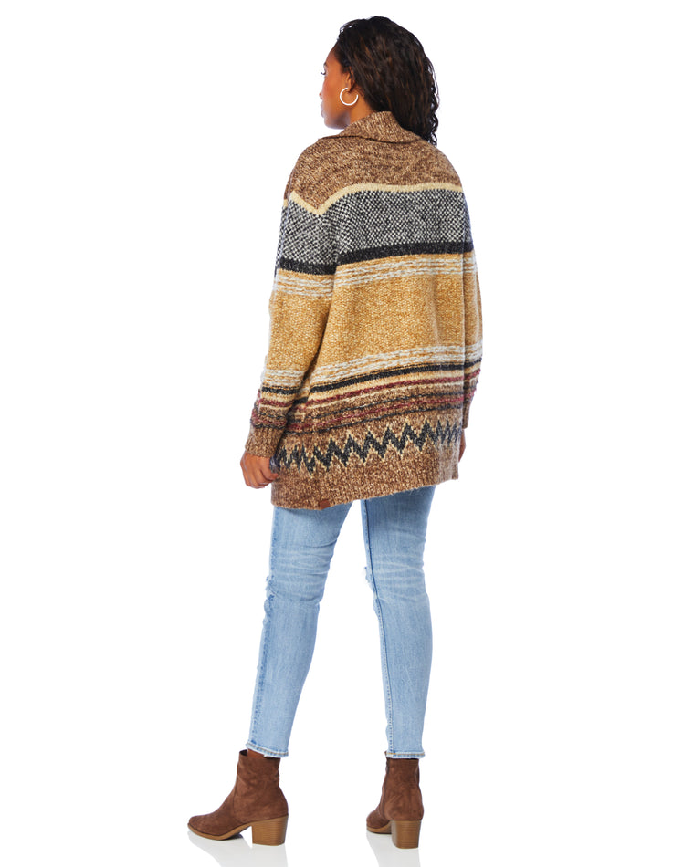 Multi $|& The Normal Brand Carmy Heritage Cardigan - SOF Back