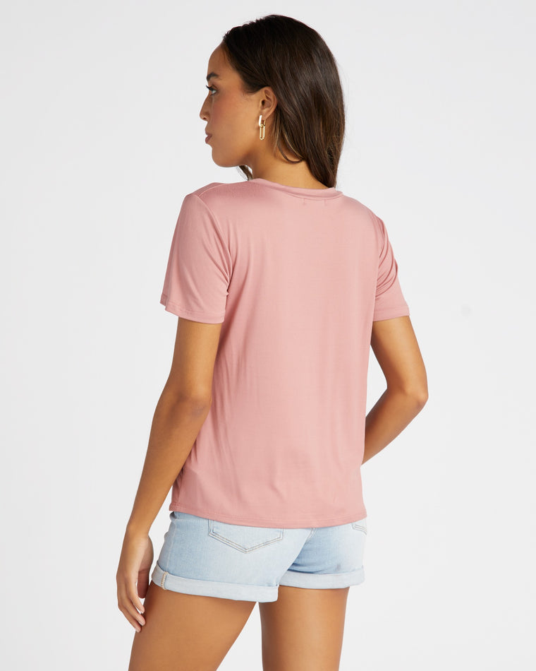 Mauve $|& Polagram Yellowstone National Park Graphic Tee - SOF Back