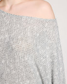 Charcoal $|& Sadie & Sage Billie Dolman Top - SOF Full Front