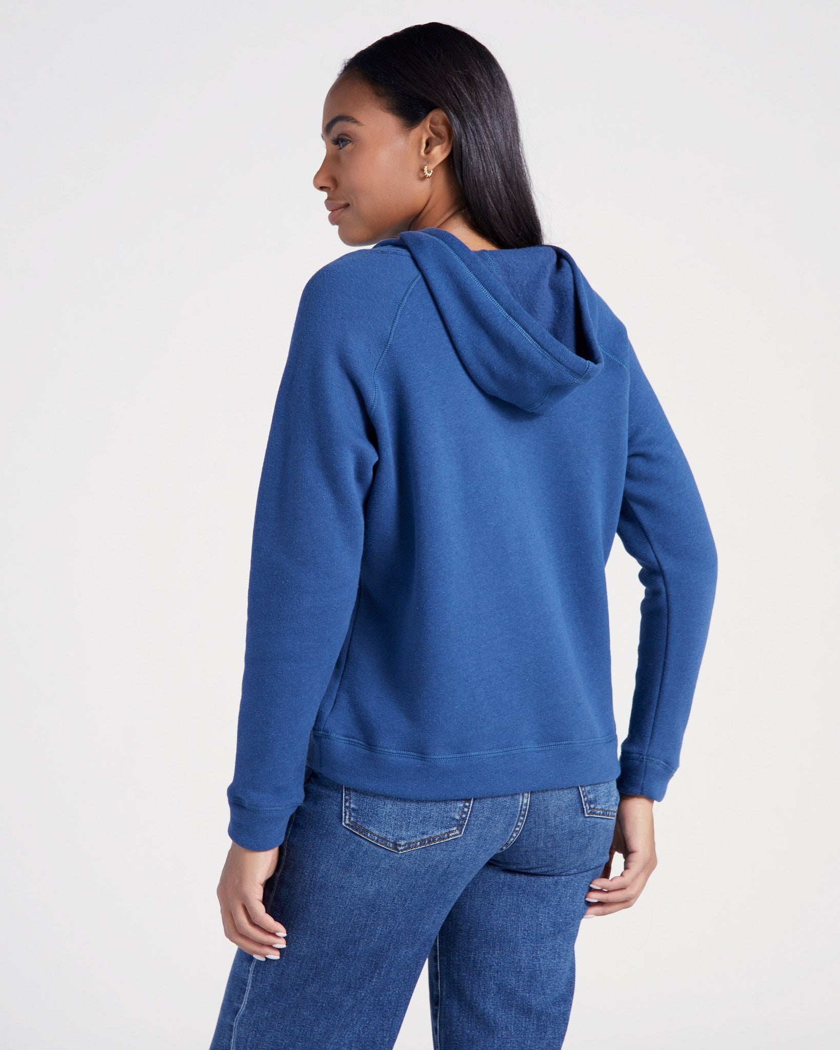Navy $|& SEAS I'm Not For Everyone Graphic Hoodie - SOF Back