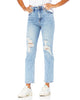 The Zoey Distressed Mom Jean