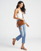 Brown $|& Jen & Co. Sloane Crossbody - SOF Full Front