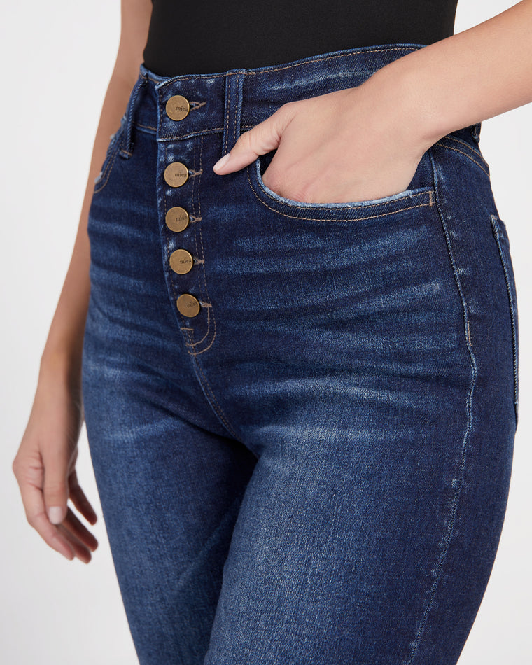 Rivale $|& Mica Denim High Rise Ankle Skinny - SOF Detail