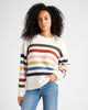 Fuzzy Stripe Sweater