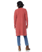 Spice $|& Tea N Rose Soft Touch Sweater Cardigan - SOF Back