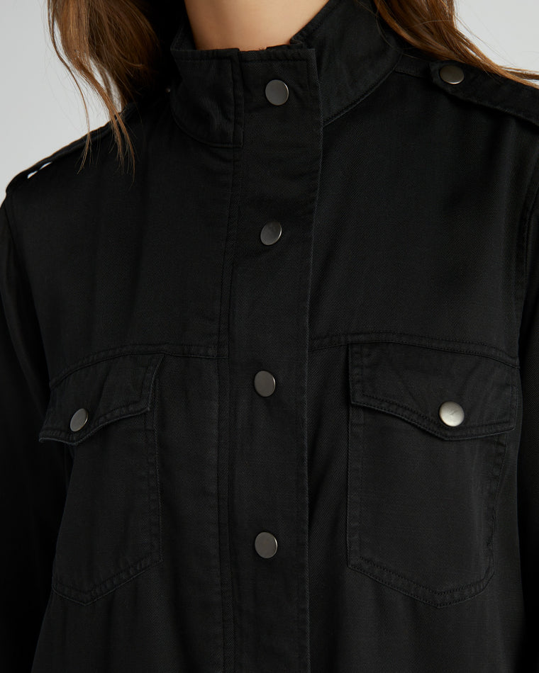 Vintage Black $|& Thread & Supply Dove Jacket - SOF Detail