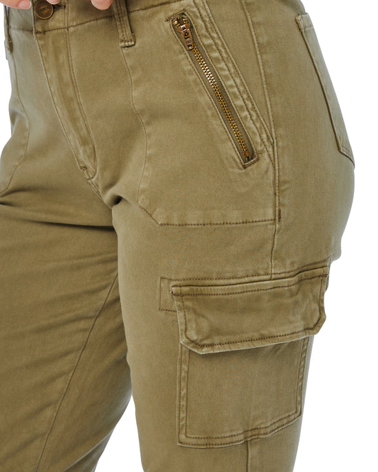 Olive $|& Ceros Jeans Utility Pant - SOF Detail