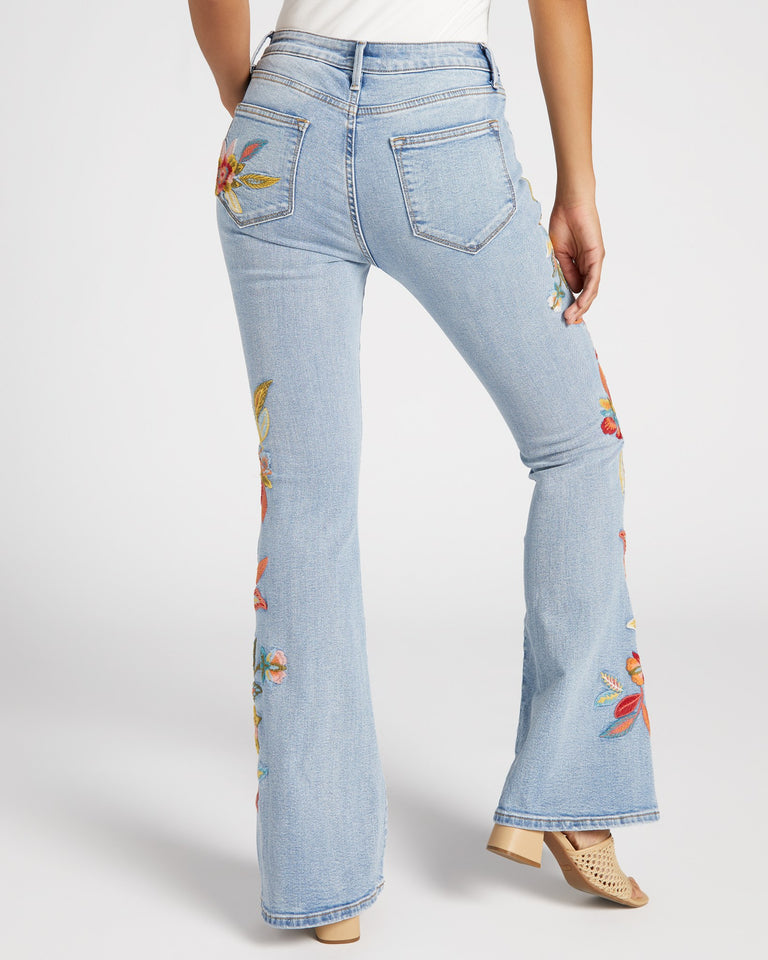 Embellished Farrah Flare Jeans