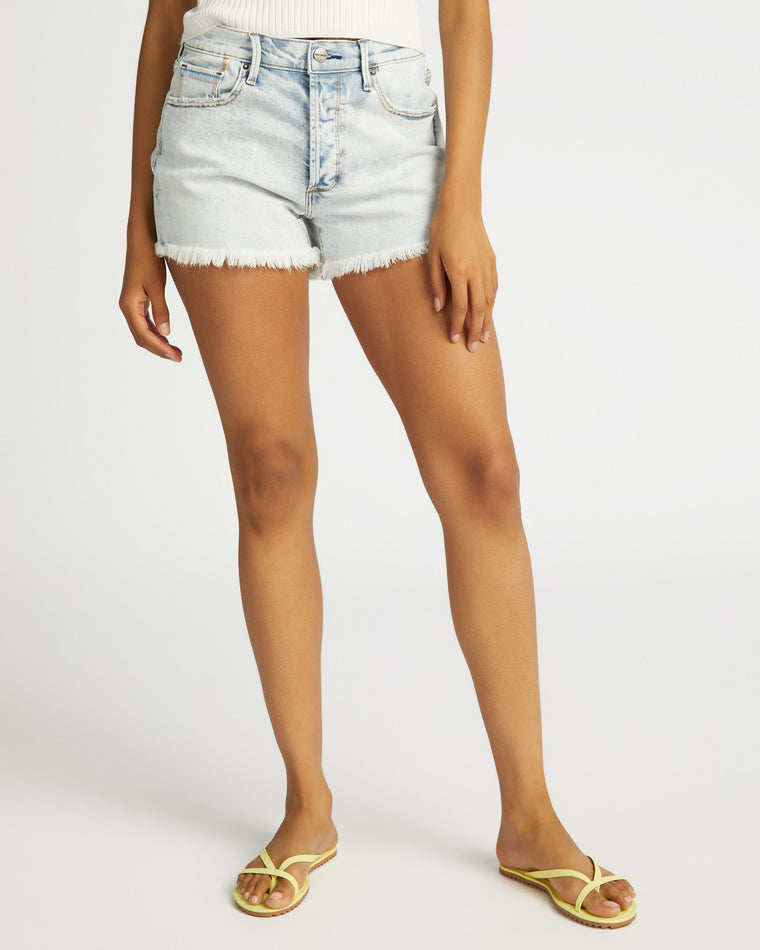 Goldie High Rise Embroidered Shorts
