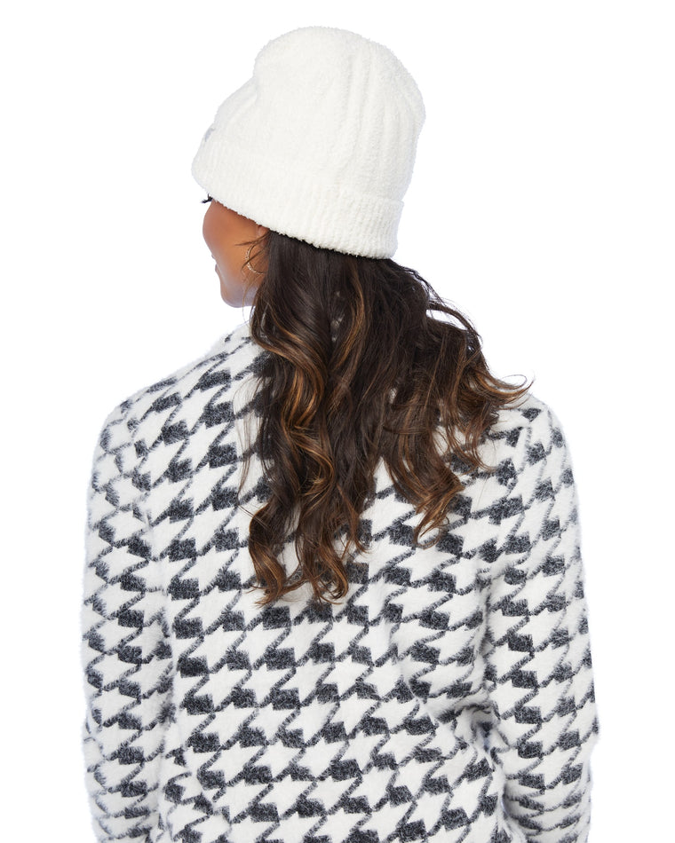 Cloud Ivory $|& Softies Marshmallow Ribbed Beanie - SOF Back