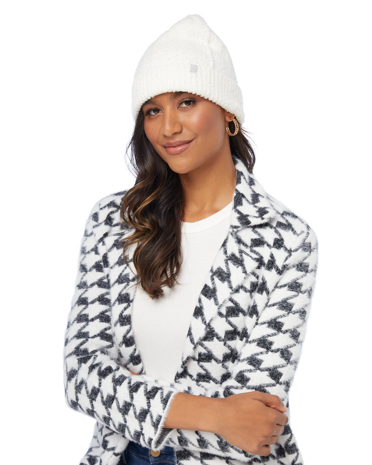 Cloud Ivory $|& Softies Marshmallow Ribbed Beanie - SOF Front