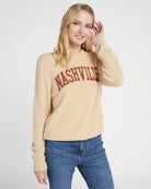 Sand Brick $|& Thread & Supply Nashville Sweater - SOF Front