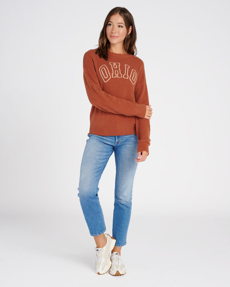 Brick Cream $|& Thread & Supply Ohio Sweater - SOF Full Front