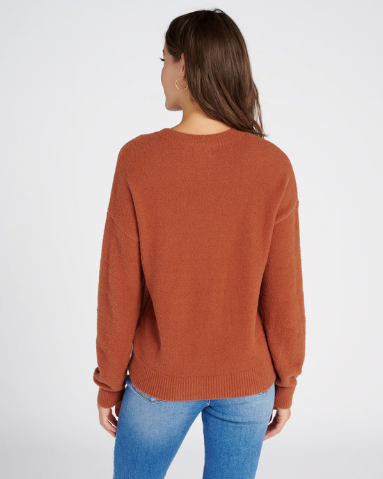 Brick Cream $|& Thread & Supply Ohio Sweater - SOF Back