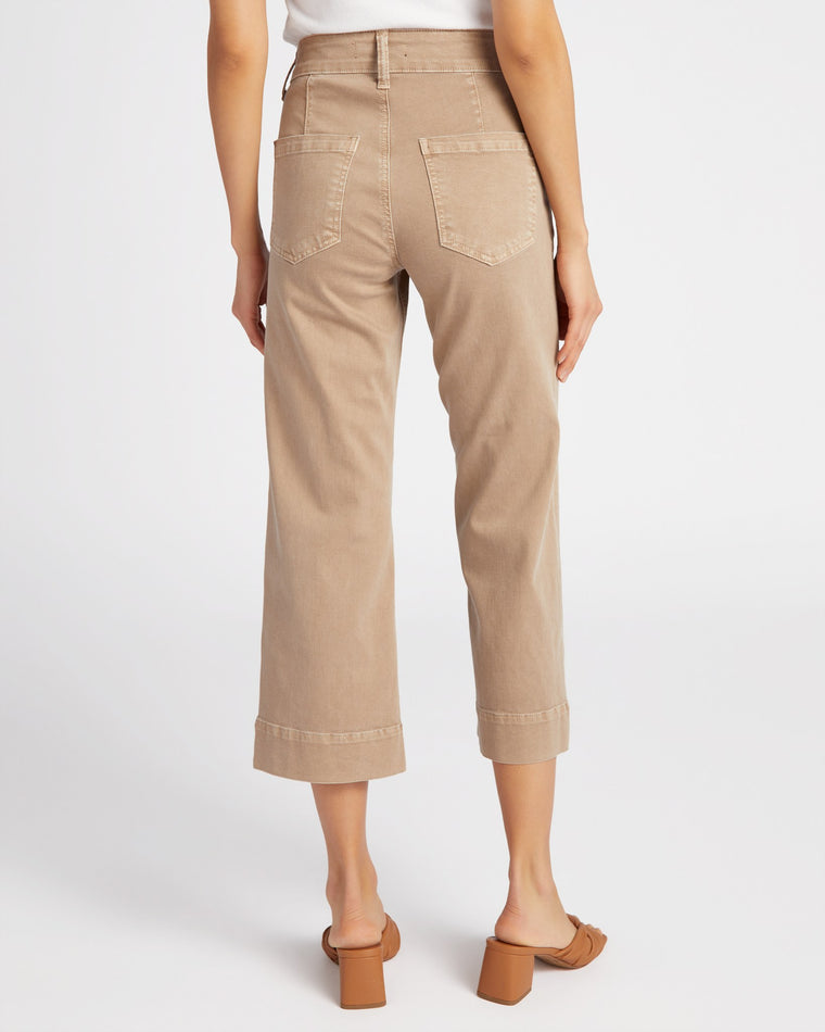 Stone $|& Kut From The Kloth Charlotte High Rise Wide Leg Trouser - SOF Back