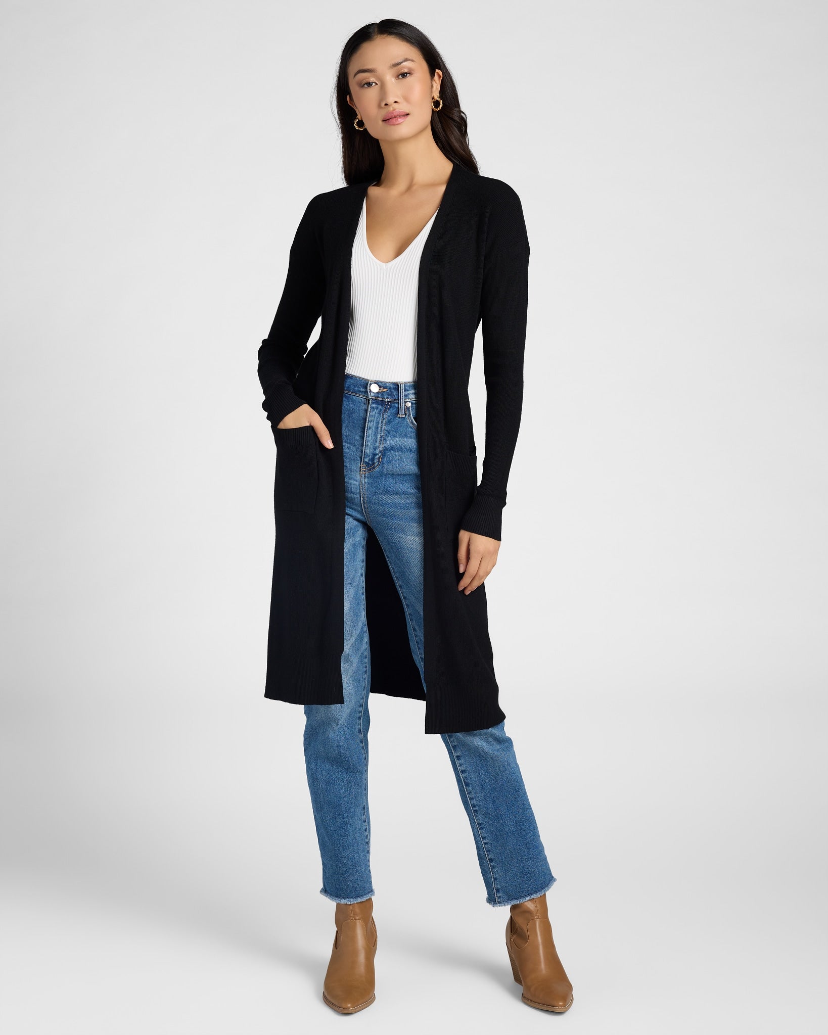 Soft Touch Cardigan - Cozy Waffle Knit, Phone Pockets – Wantable