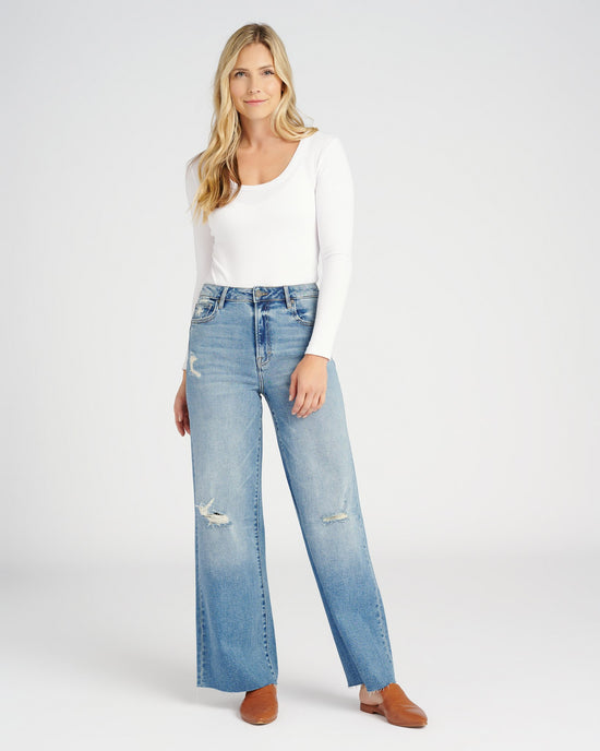 The Nori Wide Leg Jeans